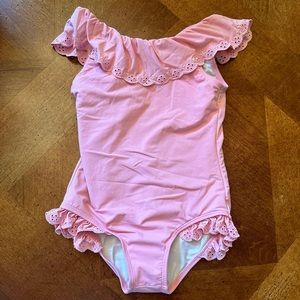 Beaufort Bonnet pink eyelet swimsuit 6